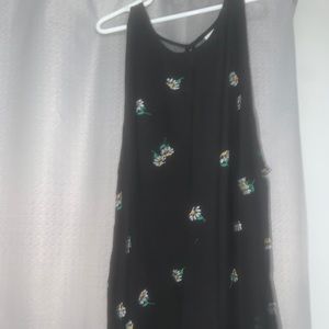 flowered tank top